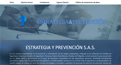 Desktop Screenshot of estrategiayprevencion.com